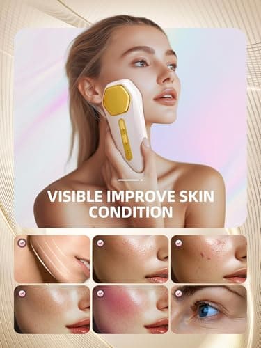 INTEO Facial Massager Tool, Beauty Device for Face and Full Body, Portable Face Lift Device for Skin Care, Against Dullness, Neck Massager for Women - Image 4