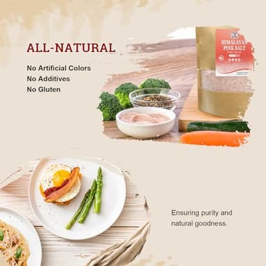 52USA Himalayan Pink Salt Fine, Fine Salt 2 lb, Pink Himalayan Sea Salt, 80+ Minerals and Electrolytes, Sea Salt, No Artificial Colors, No Additives, No Gluten, Rock Salt for Grinder Refill, Kosher Salt - Image 2