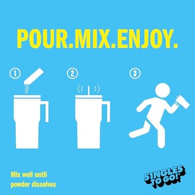 Skittles Singles To Go Tropical Variety Pack, Watertok Powdered Drink Mix, Zero Sugar, Low Calorie, Includes 4 Flavors: Strawberry Starfruit, Mango Tangelo, Kiwi Lime, Pineapple Passionfruit, 1 Box (40 Single Servings) - Image 3