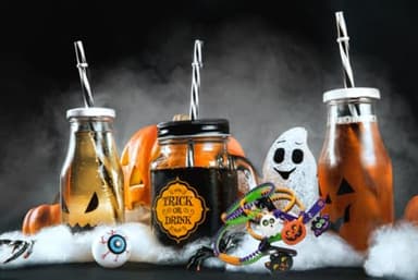 UpBrands 120-Pack Halloween Fidget Zipper Bracelets – Bulk Party Favor Toys for Kids, School Goodie Bags & Giveaways, Pinata Fillers - Image 9