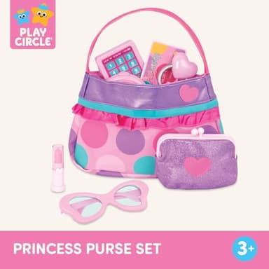Battat – Play Circle – Makeup & Beauty Set – Dress Up Fashion Accessories – Pretend Play – Princess Purse Set – 3+ Years - Image 6