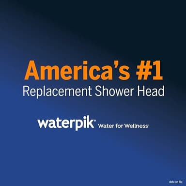 Waterpik High Pressure Hand Held Shower Head With Hose, PowerPulse Massage 7-Mode, Brushed Nickel XPB-769ME - Image 6