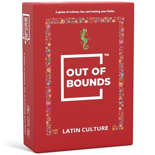 Simpli Gaming Out of Bounds: Latin Culture - Fun Guessing Cultural Word Game for Latinos - Family Friendly - Image 1