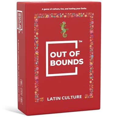 Simpli Gaming Out of Bounds: Latin Culture - Fun Guessing Cultural Word Game for Latinos - Family Friendly - Image 1