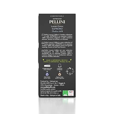 Pellini Supremo Espresso Capsules, Mild, 10 Ct - Image 2
