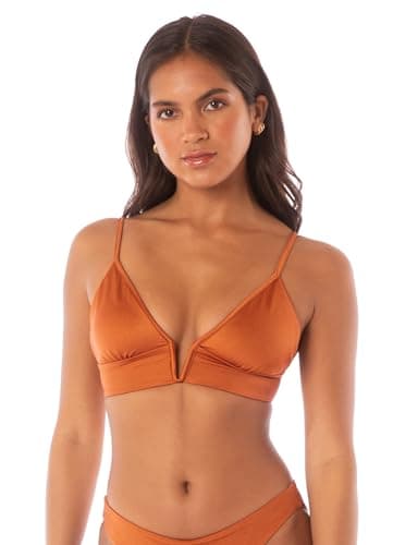 Maaji Women's Standard Long Line, Brown - Image 1