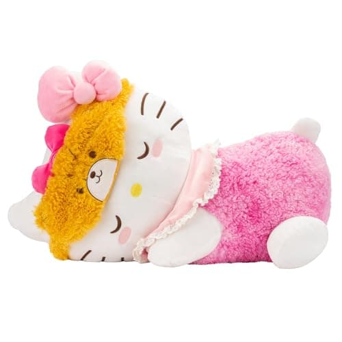 Jazwares Hello Kitty and Friends - Hello Kitty 18-inch Sleeping Plush - Image 1