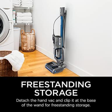 Shark | Corded Stick Vacuum Cleaner | Vertex Ultralight | Removable Handheld Vacuum | Pet Hair Vacuum for Carpet and Hard Floor | Powerful Suction | No Hair Wrap | 3 Attachments Included | HZ2002 - Image 5