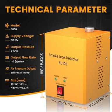 KOLSOL Automotive Smoke Machine Leak Detector - Image 6