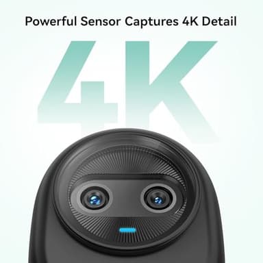EMEET Piko 4K Webcam for Streaming, World's 1st Dual-Camera AI-Powered 4K Web Cam w/AI Autofocus, 3 Mics Array&3 Sound Modes, USB Webcam with Tripod, Great for Streaming/Gifts, Switch 2 Camera Support - Image 5
