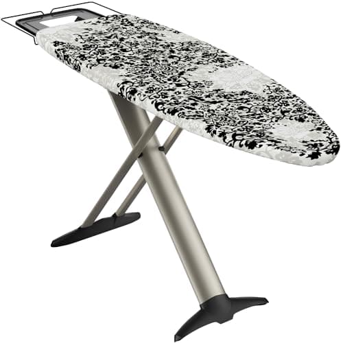 Bartnelli Pro Luxury Ironing Board - Extra Wide 62x19” Steam Iron Rest, Adjustable Height, T-Leg Foldable, European Made - Image 1