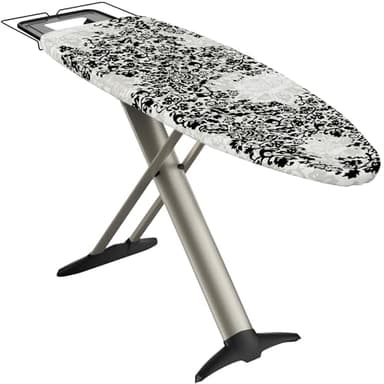 Bartnelli Pro Luxury Ironing Board - Extra Wide 62x19” Steam Iron Rest, Adjustable Height, T-Leg Foldable, European Made - Image 1