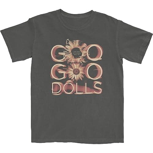 Goo Goo Dolls IRIS Flower Exclusive T-Shirt, Charcoal