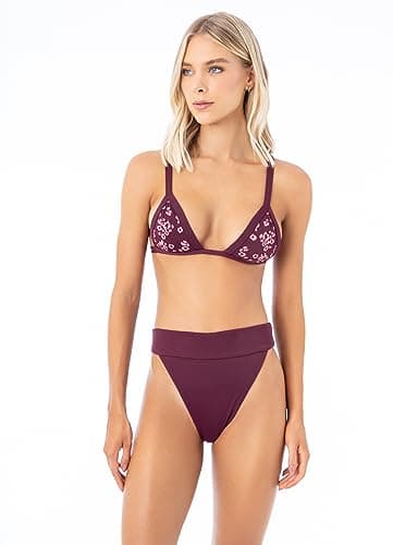 Maaji Women's Standard Rise/High Leg, Purple - Image 6