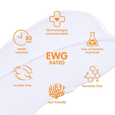 Thinkbaby SPF 50+ Baby Mineral Sunscreen – Safe, Natural Sunblock for Babies - Water Resistant Sun Cream – Broad Spectrum UVA/UVB Sun Protection – Vegan Baby Sunscreen Lotion, 3 Oz. - Image 4