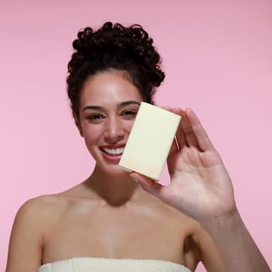 Dr. Natural Pure Castile Soap, Almond, 2 Pcs - Plant-Based - Made with Shea Butter - Rich in Coconut and Olive Oils - Paraben-Free, Sulfate-Free, Cruelty-Free - Moisturizing Soap - Image 5