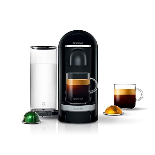 Nespresso Vertuo Plus Deluxe Coffee and Espresso Maker by Breville, Black - Image 1