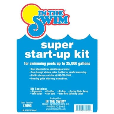 In The Swim Pool Super Opening Chemical Start Up Kit - Above Ground and In-Ground Swimming Pools - Up to 35,000 Gallons - Image 8
