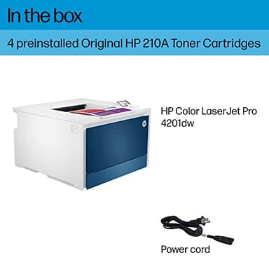 HP Color LaserJet Pro 4201dw Wireless Color Laser Printer, Best-for-Office (4RA86F) - Image 6