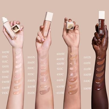 Lancôme Teint Idole Ultra Wear Care & Glow Longwear Foundation with SPF 27, Hydrating Medium Buildable Coverage & Glow Finish - 220C - Image 4