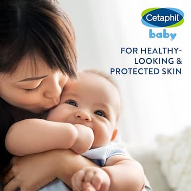 Cetaphil Baby Body Wash with Half Baby Lotion, Gentle Wash with Organic Calendula, Soothes Dry, Sensitive Skin for Everyday Use, Gentle Fragrance, Soap Free, Hypoallergenic, 7.8oz - Image 6