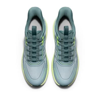 ALLSWIFIT Men's Slip On Walking Shoes Running Comfortable Tennis Breathable Non Slip Athletic Gym Workout Cross Training Fashion Sneakers,Size 11,Blue Green,SARR034M - Image 8