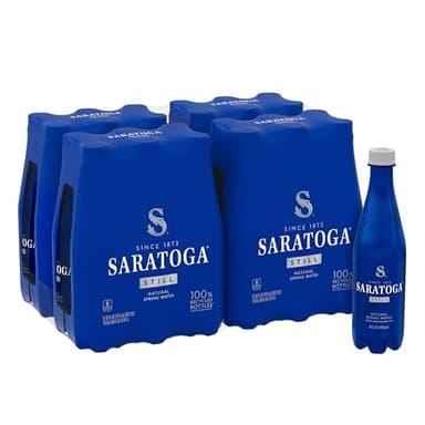 Saratoga 16oz 4 X 6pk Still PET - Image 1