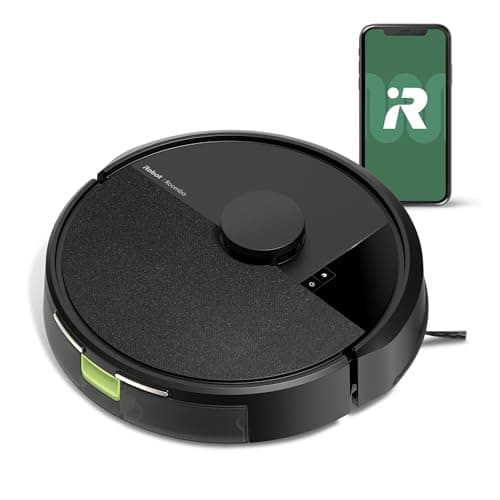 iRobot Roomba 104 Vac Robot Vacuum - Amazon Exclusive, Easy to use, Intense Power-Lifting Suction, LiDAR Navigation, Multi-Surface Cleaning, Cleans in Neat Rows, Self-Charging - Image 1