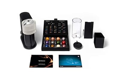 Nespresso Vertuo Next Coffee and Espresso Maker by Breville, with Aeroccino Milk Frother, Light Grey - Image 9