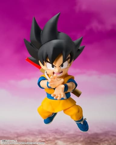 TAMASHII NATIONS - Dragon Ball DAIMA - Son Goku (Mini) -DAIMA- S.H.Figuarts Action Figure - Image 8