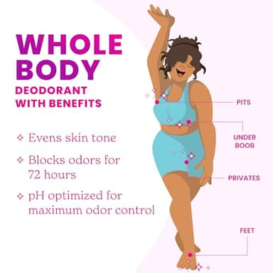 Lume Whole Body Deodorant - Invisible Cream Tube - 72 Hour Odor Control - Aluminum Free, Baking Soda Free, Skin Safe - 3.0 ounce (Pack of 2) (Clean Tangerine) - Image 2