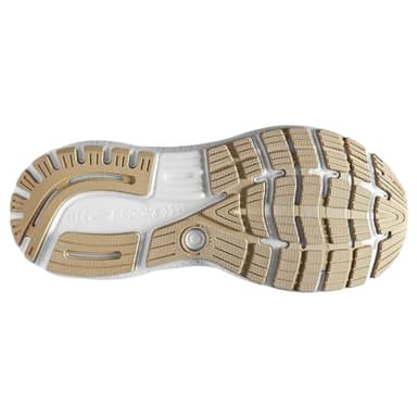 Brooks Women’s Ghost 16 Neutral Running Shoe - White/Grey/Estate Blue - 6.5 Wide - Image 6