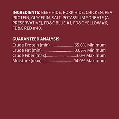 Amazon Brand - Wonder Bound Chicken Flavor Dog Rawhide Twist Sticks, 70 Count, 1.08 pound (Pack of 1) - Image 4