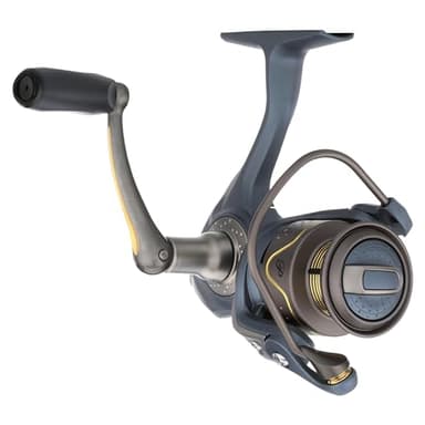 Pflueger President Spinning Fishing Reel, Size 25, 10 Stainless Steel Ball Bearing System, Sealed Oil Felt Front Drag, Lightweight Graphite Construction - Image 4