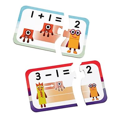 hand2mind Numberblocks Adding and Subtracting Puzzle Set, Addition and Subtraction Games, Number Puzzle, Matching Game, Preschool Math Toys, Toddler Educational Toys, Easter Basket Stuffers for Kids - Image 9