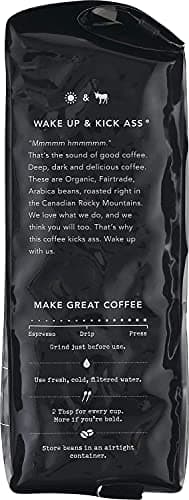 Kicking Horse Coffee, 454 Horse Power, Dark Roast, Whole Bean, 10 oz - Certified Organic, Fairtrade, Kosher Coffee 10 Ounce (Pack of 6) - Image 4