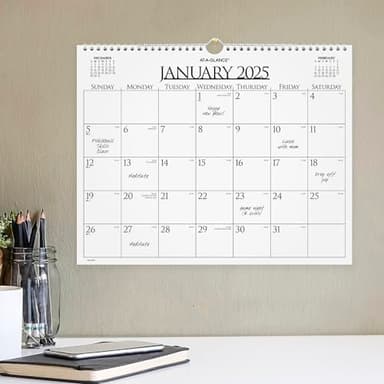 AT-A-GLANCE 2025 Wall Calendar, Monthly, 15" x 12", Medium, Business (997-1-25) - Image 3
