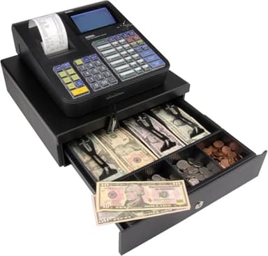 Royal - Electronic Cash Register, 6000ML, Advanced POS System for Businesses, Ideal for Retail & Small Businesses (Black) - Image 6