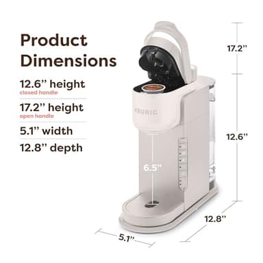 Keurig K-Express Coffee Maker, Single Serve K-Cup Pod Coffee Brewer, Warm Stone - Image 6