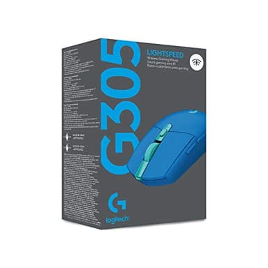 Logitech G305 LIGHTSPEED Wireless Gaming Mouse, Hero 12K Sensor, 12,000 DPI, Lightweight, 6 Programmable Buttons, 250h Battery Life, On-Board Memory, PC/Mac - Blue - Image 10