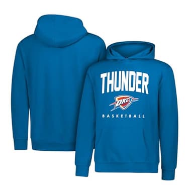 Ultra Game Boys NBA Super Soft Teamster Hoodie Sweatshirt,Oklahoma City Thunder,Team Color,18-20 - Image 2