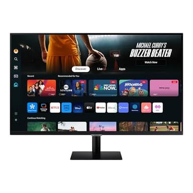 SAMSUNG 32-Inch M7 (M70D) Series 4K UHD Smart Monitor with Streaming TV, Speakers, HDR10, USB-C, Multiple Ports, Gaming Hub, SolarCell Remote, Vision Accessibility Tools, LS32DM702UNXGO, 2024, Black - Image 11