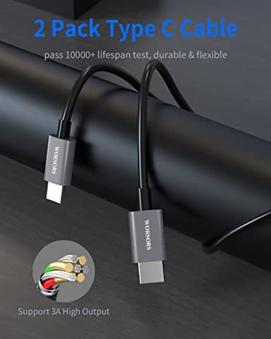 Dual 45W USB C Car Charger, 90W Max Super Fast Charging, All Metal 12V Cigarette Lighter Adapter for iPhone 17 Pro Max/16/15/iPad, Samsung Galaxy S25/S24, Google Phones with 2 Type C Cable 3.3ft Gray - Image 7