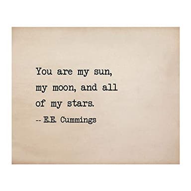 Famous Poetry - J.M. Barrie, E.E. Cummings, Louisa May Alcott, Motivational Wall Art, This Poetic Collage Inspired Wall Print Is For Home Decor, Kids Bedroom Decor, Studio Decor, Unframed - 8 x 10 - Image 4