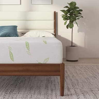 NapQueen Queen Size, 6 Inch Anula Green Tea Infused Memory Foam Mattress, Bed in a Box, CertiPUR-US Certified Mattress - Image 12