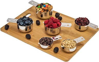 Hudson Essentials Stainless Steel Measuring Cups Set (6 Piece Set) - Image 8