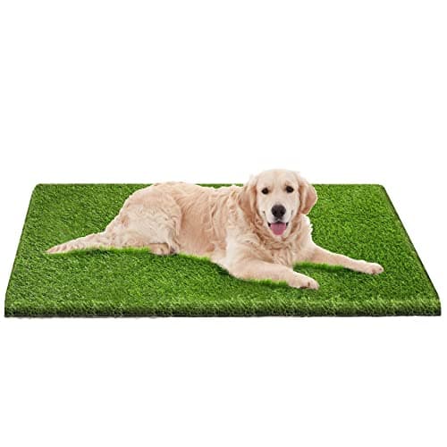 Artificial Grass, 26”x51'' Dog Pee Pads, Professional Dog Potty Training Rug, Grass Mat with Drainage Holes, Pet Turf Indoor Outdoor Flooring Fake Grass Doormat-Easy to Clean - Image 1