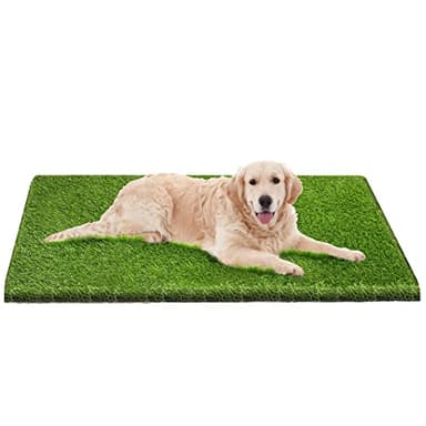 Artificial Grass, 26”x51'' Dog Pee Pads, Professional Dog Potty Training Rug, Grass Mat with Drainage Holes, Pet Turf Indoor Outdoor Flooring Fake Grass Doormat-Easy to Clean - Image 1