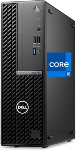 Dell OptiPlex 7020 Desktop SFF, Intel Core i5-12400, 16GB DDR5, 512GB NVMe SSD, Type-C, WiFi 6e, Bluetooth, DisplayPort, HDMI, 7000 Small Form Factor Business Computer, Windows 11 Pro, Black - Image 1