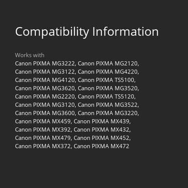 Adoccur PG-240 XL/CL-241 XL Ink Cartridges Compatible with Canon 240XL 241XL Combo Pack 240 241 Ink for Canon PIXMA MG3600 MG3620 TS5120 MX472 Printer Ink, 1 Black, 1 Color (2 Pack) - Image 3
